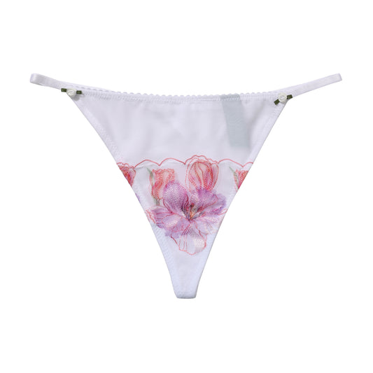 Stephanie Digital Print Embroidery G String